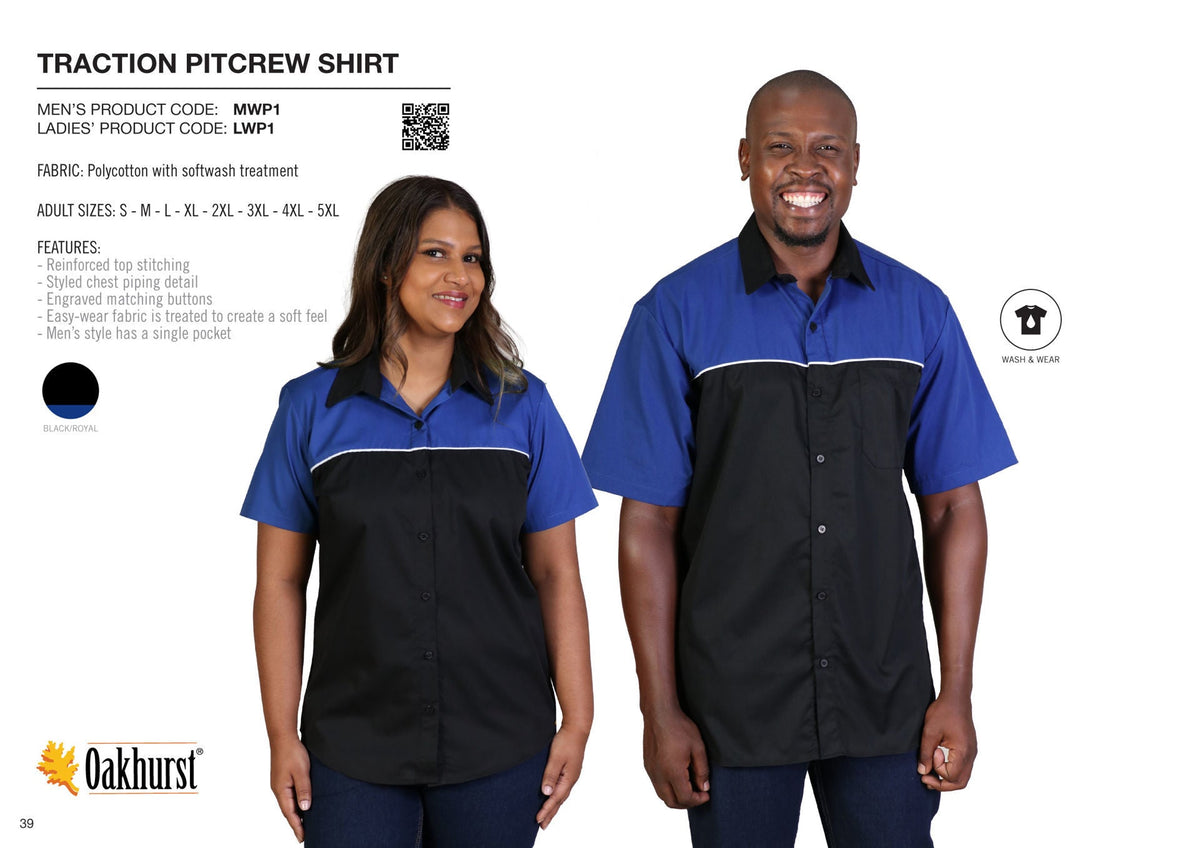 Ladies' Traction Pit Crew Shirt - End Of Range