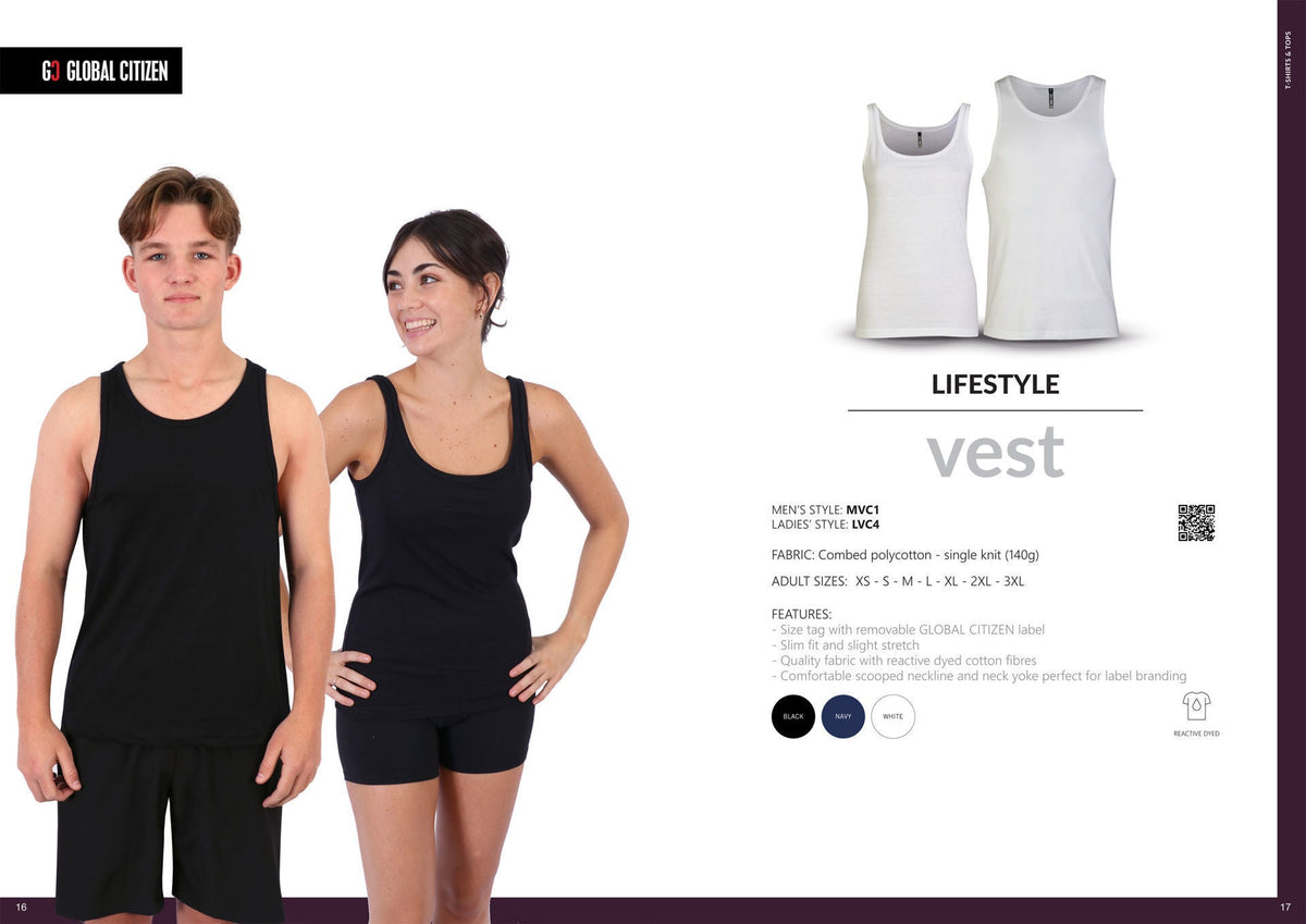 Men's Lifestyle Vest - Graphite Melange - End of Range