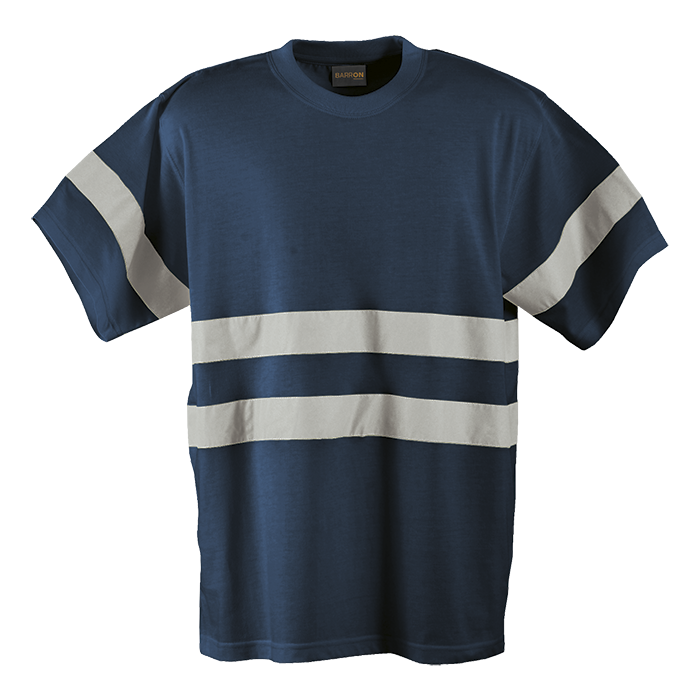 150g Poly Cotton Safety T - Shirt with tape (TSS150BT)