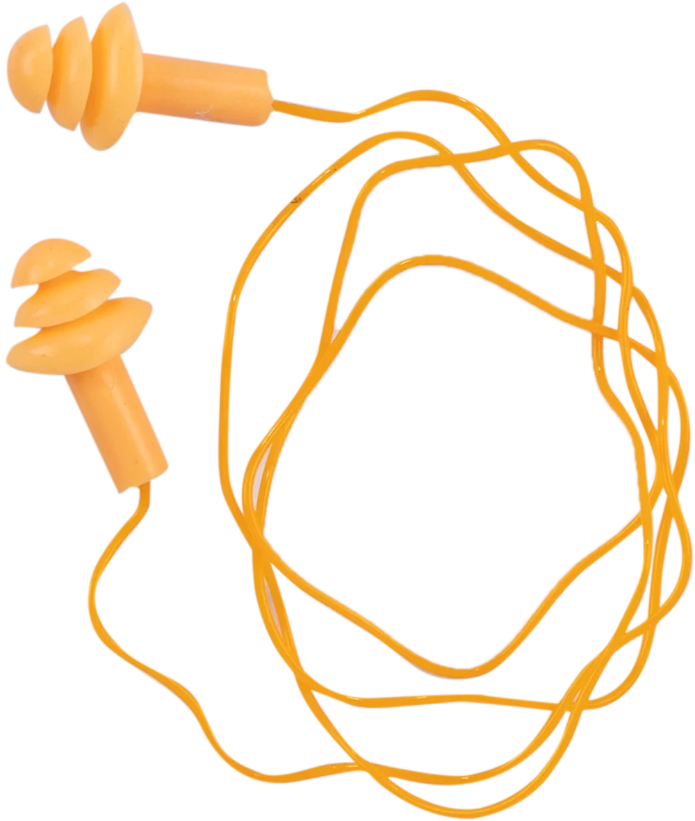 Reusable Earplug Orange Corded