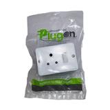 Plugon Switch Industrial Socket Single 50X100 Ams01