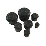 Ferrules Rubber/PVC Round 38.0 mm Pvcrf38