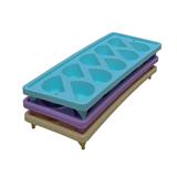 Miss Molly Ice Cube Tray 3 Pce Lemon/Lilac/Mint Jo0519 - V2