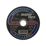 Super Flex Abrasive Cutting Steel S/Flex 125 mm*3.0 mm*22.2 mm