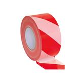 Tape Barrier PVC Red/White 75Mmx100Mt