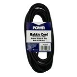 Cord Bakkie Stretch 6Mmx5Mtr Black