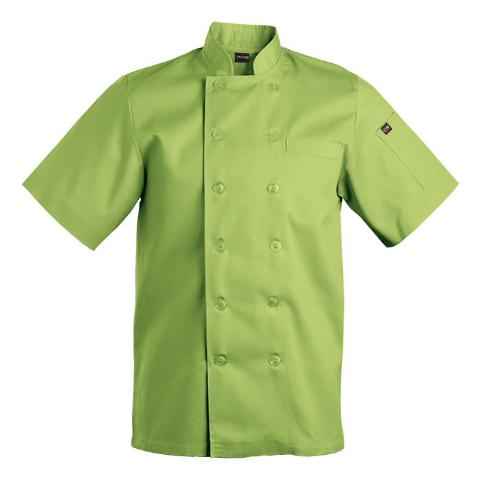 Mens Savona Short Sleeve Chef Jacket