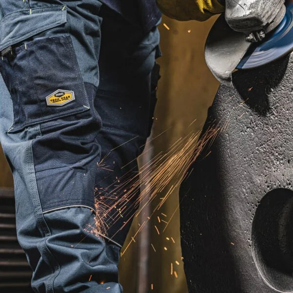 Men's Tech Gear Acid Flame Trousers Airforce Blue