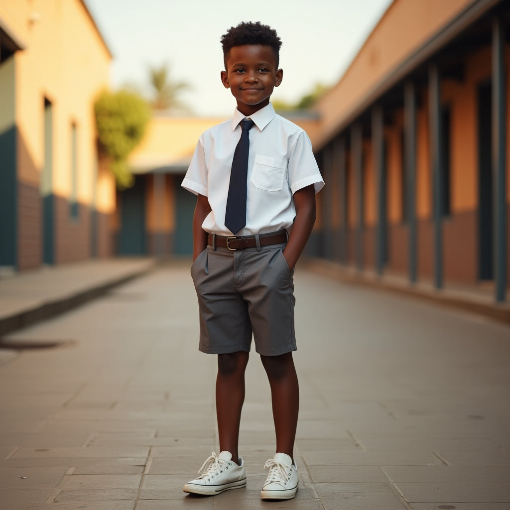 Uniform School Grey School Short