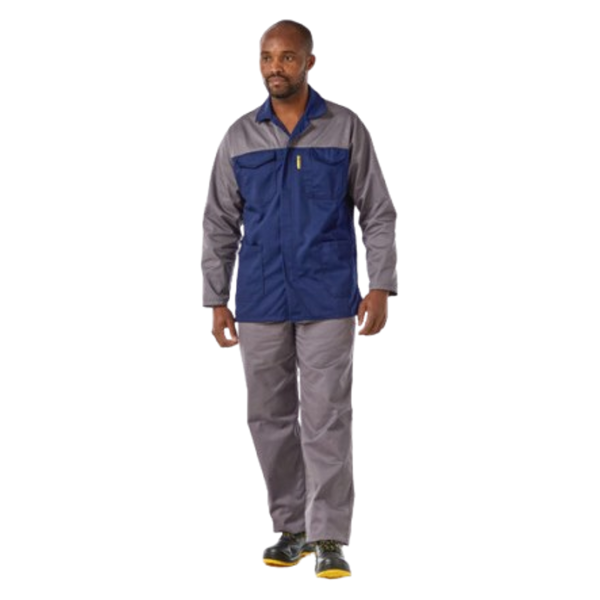 Dromex Navy Blue/Grey 65/35 Two - Tone Conti Jacket