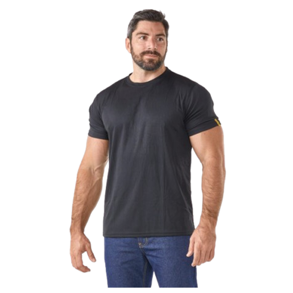 Dromex Black Quick Dry T - shirt
