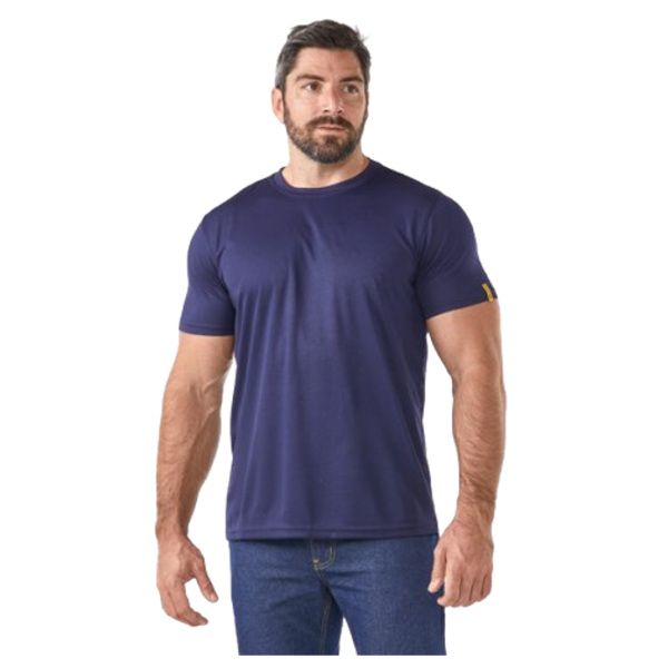 Dromex Navy Blue Quick Dry T - shirt