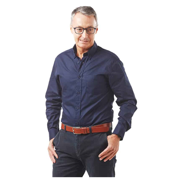 Dromex Navy Blue L/S Formal Shirt