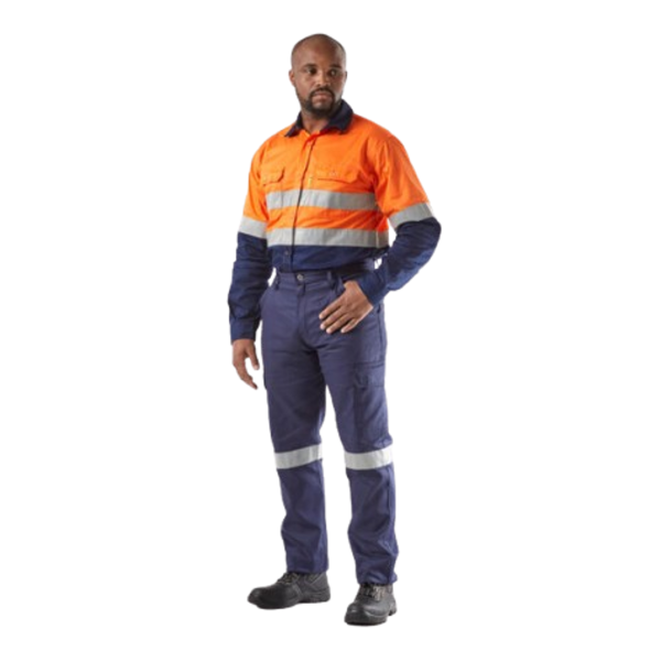 Dromex Orange Reflective Long Sleeve Shirt