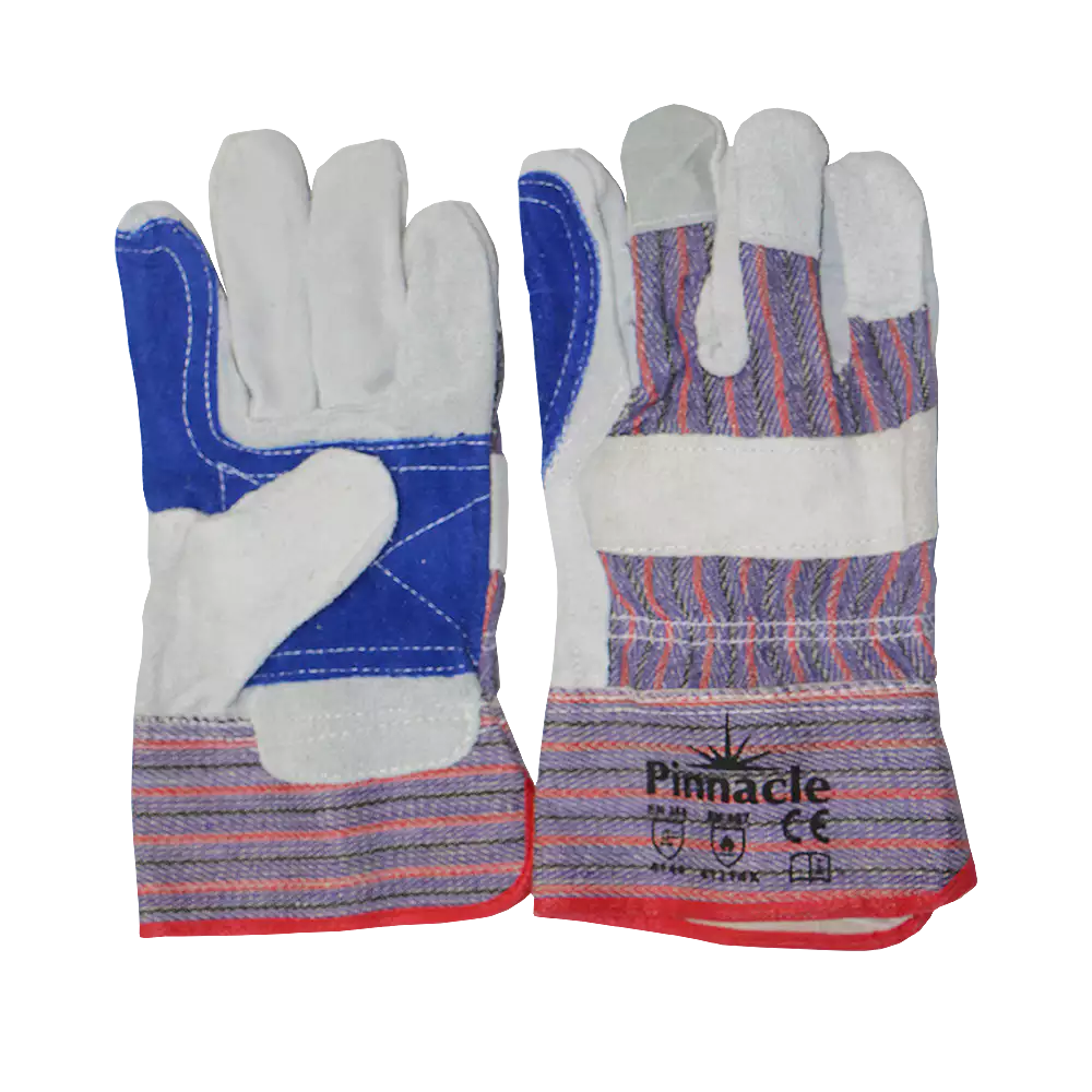 Candy Stripe Rigger Glove Blue Palm
