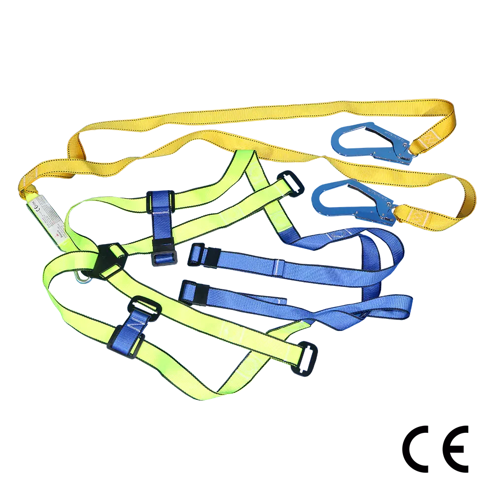 Pinnacle Double Lanyard Full Body Harness With Scaffold Hook