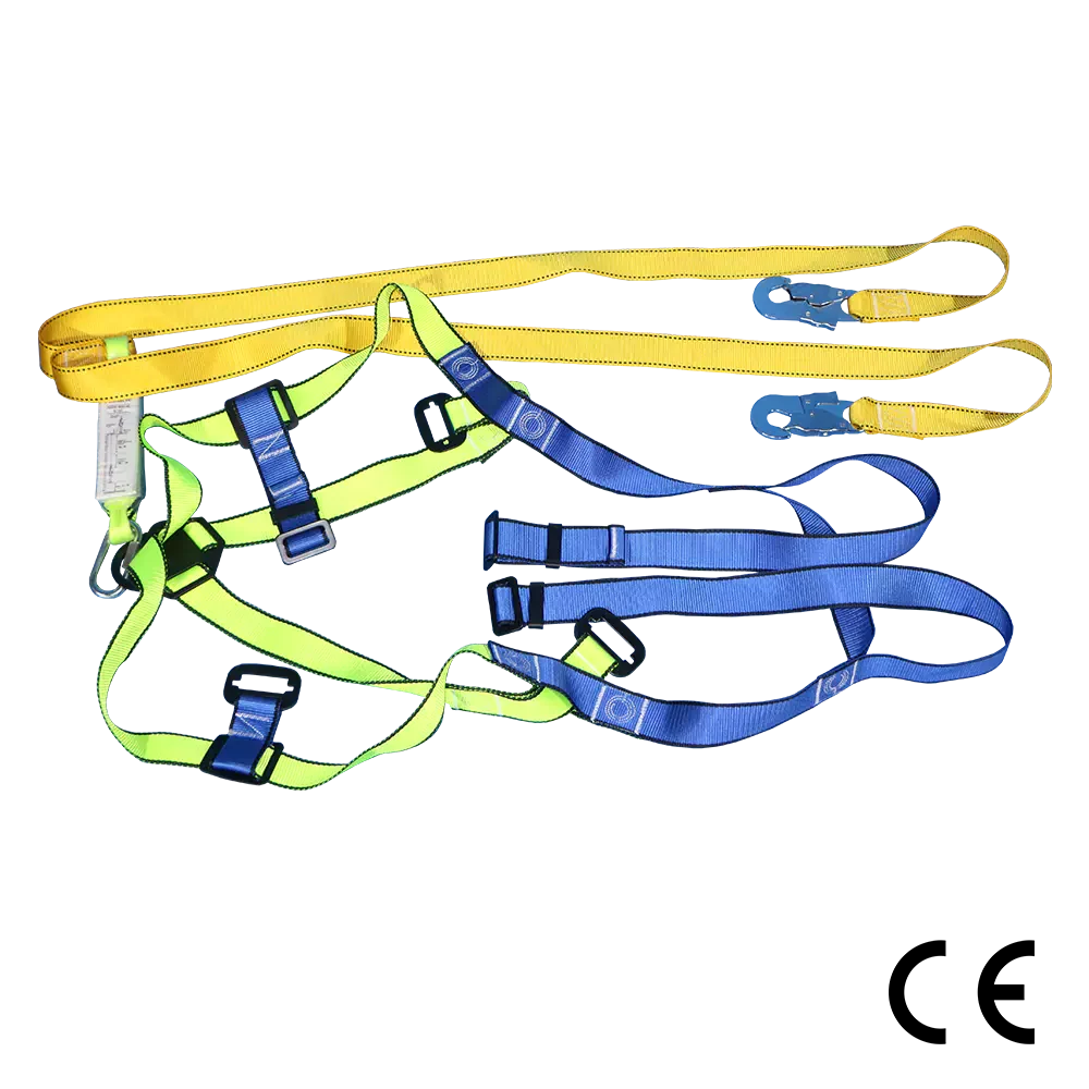 Pinnacle Double Lanyard Full Body Harness With Snap Hook