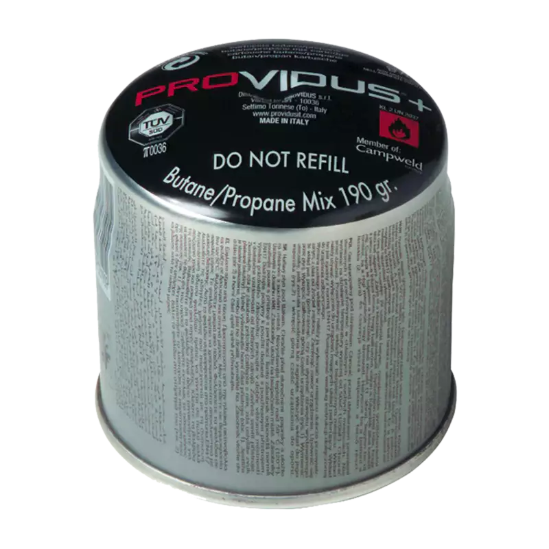 Gas Cartridge 190g Pierceable