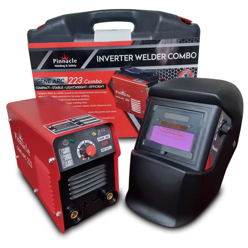 Gene Arc 223 160A Inverter Welder Combo Include 160A Inverter, Auto Adjustable Helmet