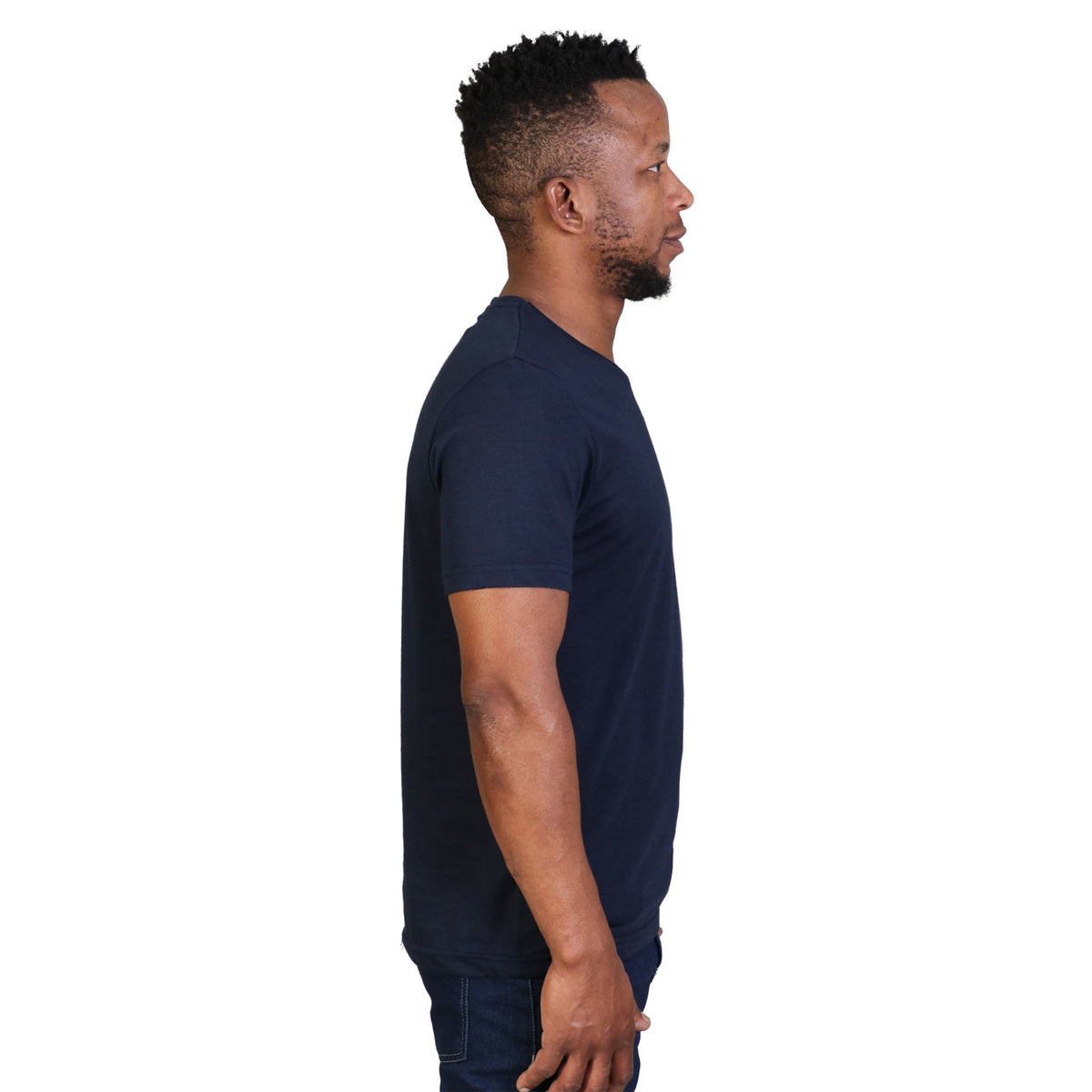 160G Heavyweight Lifestyle V - Neck T - Shirt