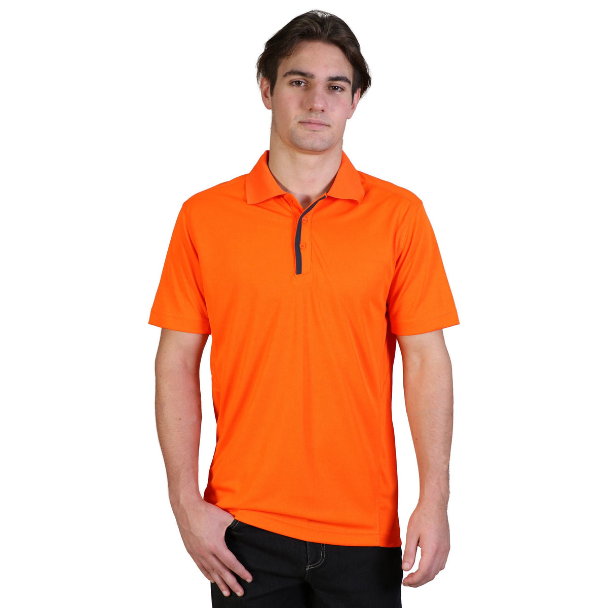 Matrix Polo - Orange/graphite - While Stocks Last