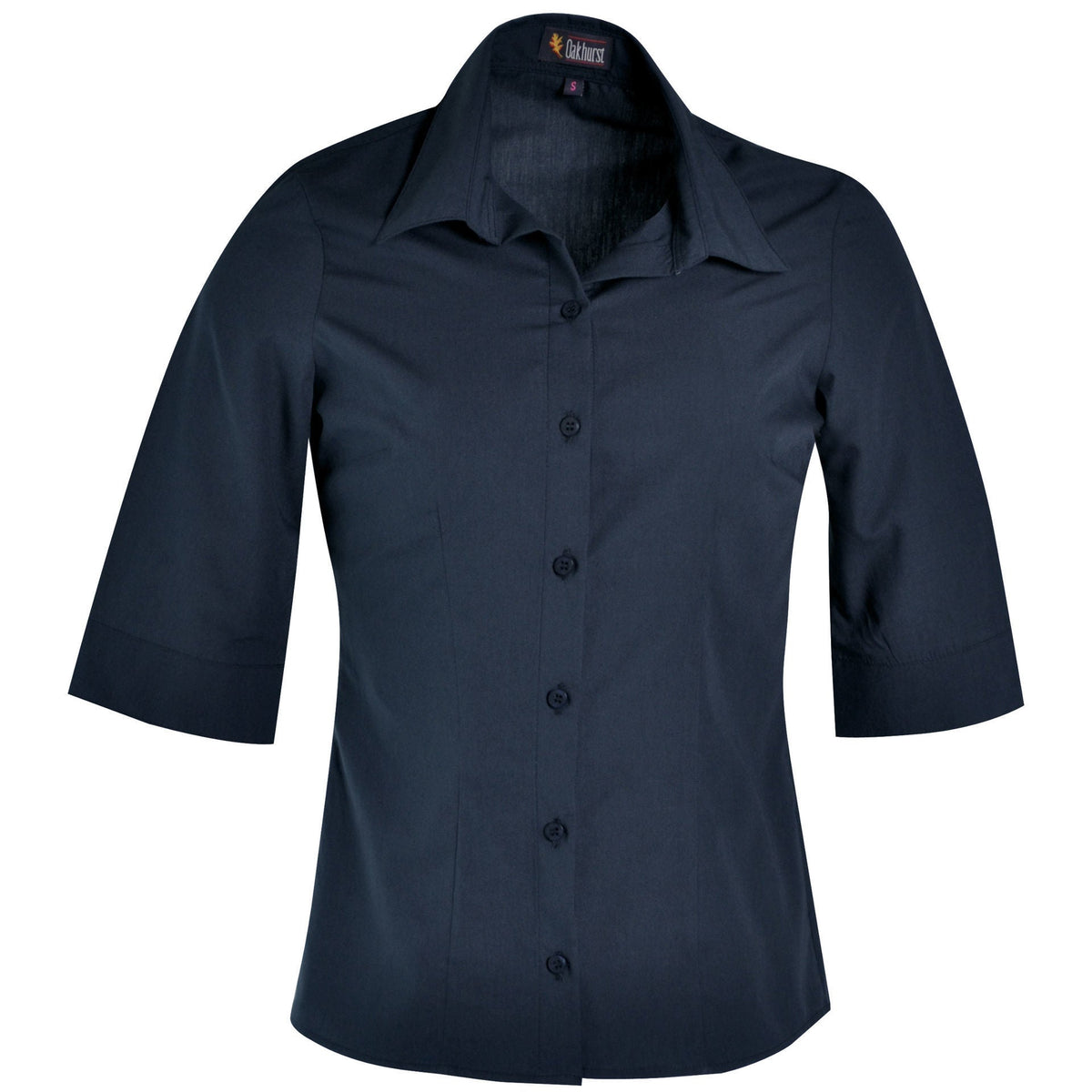 Ladies' Icon Woven Shirt - Navy - While Stock Last