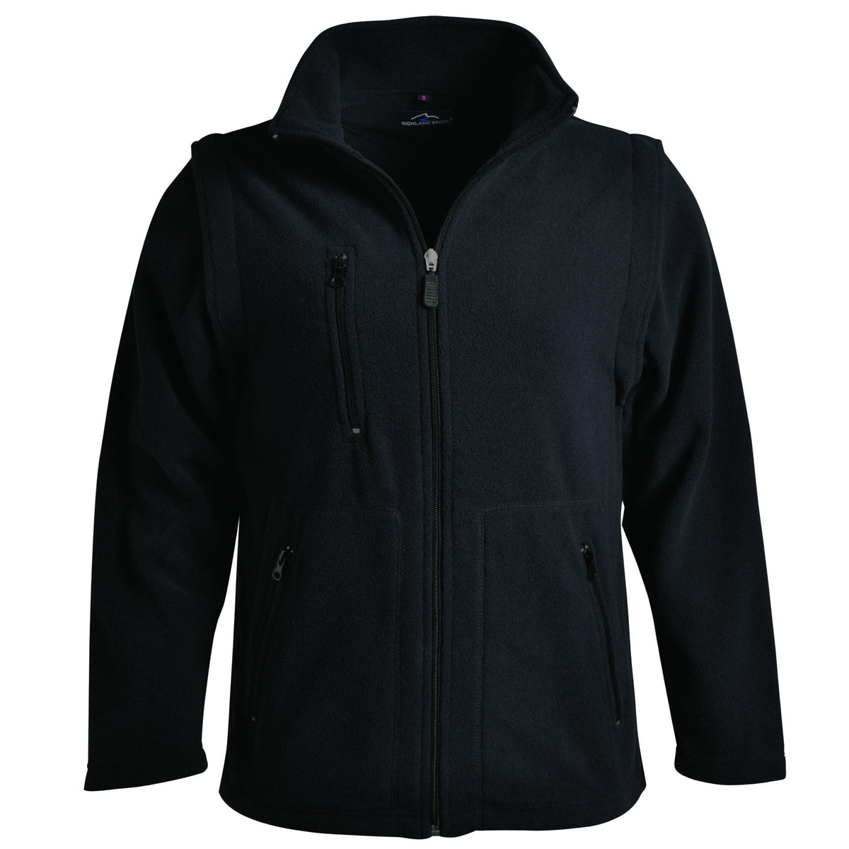 Ladies' Zip Off Sleeve Polar Fleece