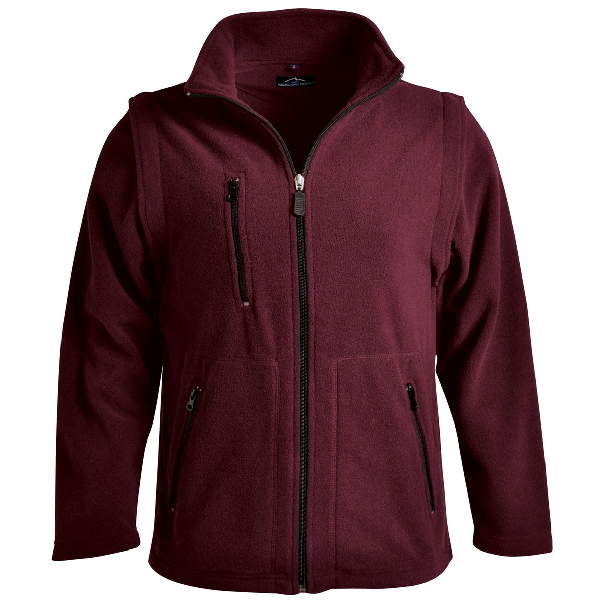 Ladies' Zip Off Sleeve Polar Fleece