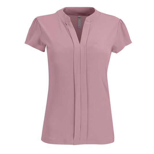 Emma Blouse - Short Sleeve - Dusty Pink