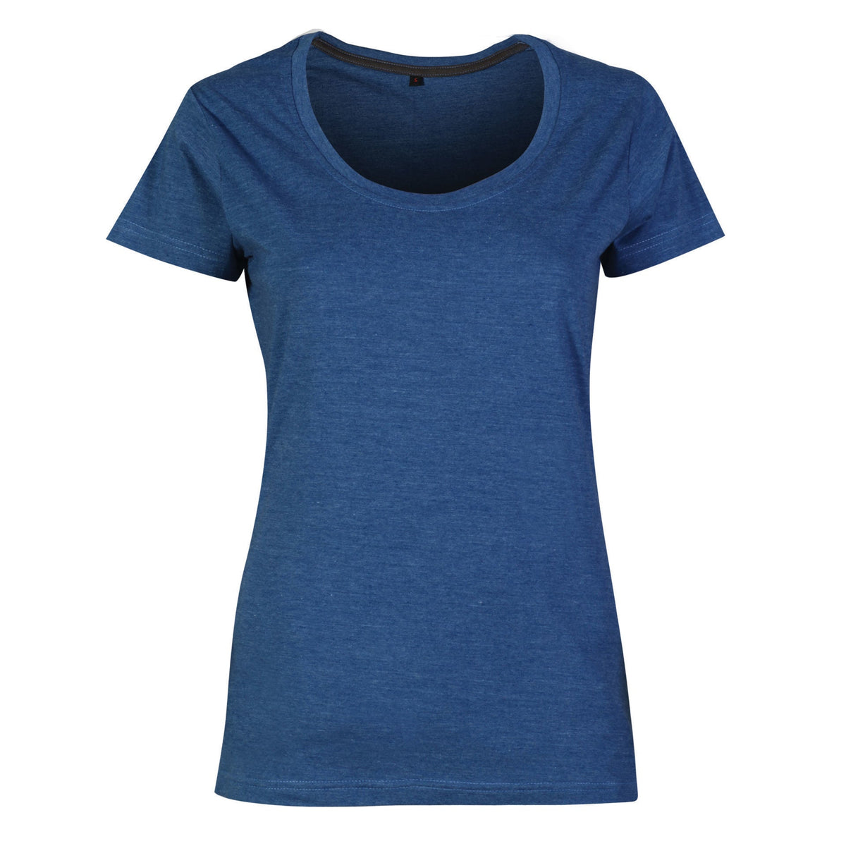 Ladies' 150g Fashion Fit T - Shirt - Mid Blue Melange - While Stocks Last