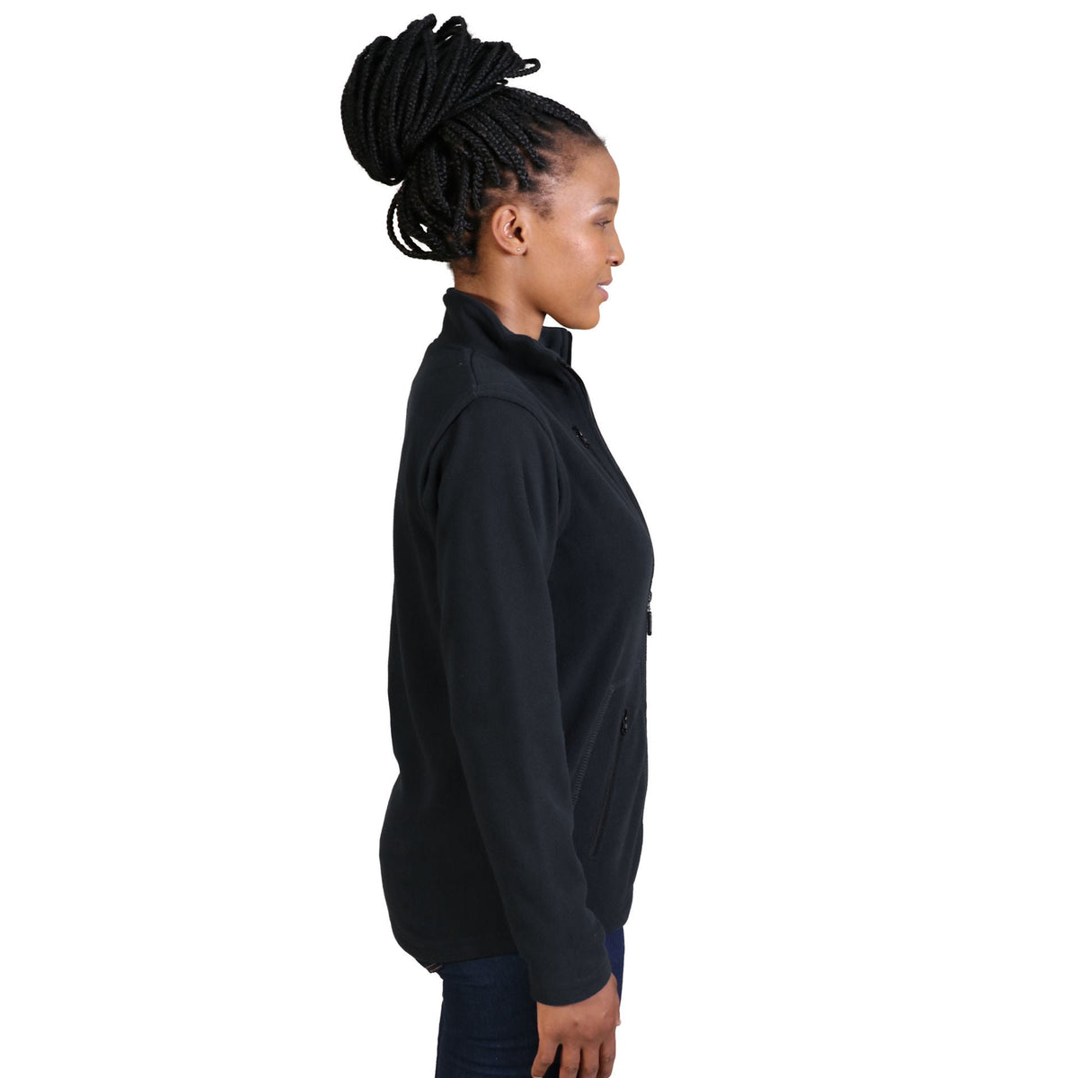 Ladies' Zip Off Sleeve Polar Fleece