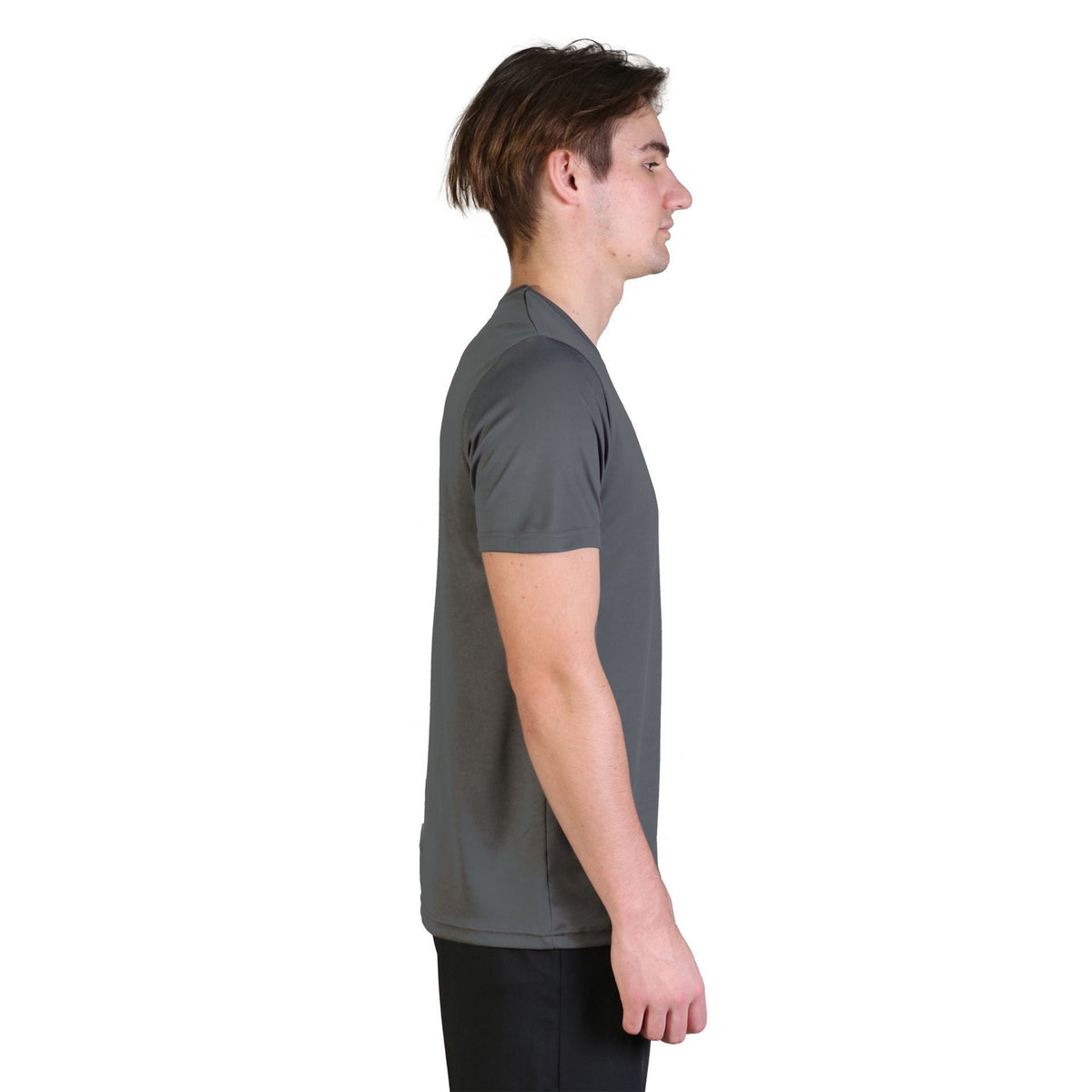 Unisex Lifestyle Sports T - Shirt - Charcoal - While Stocks Last
