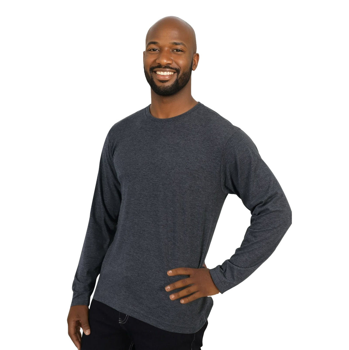 Men's 150g Fashion Fit T - Shirt - long sleeve
