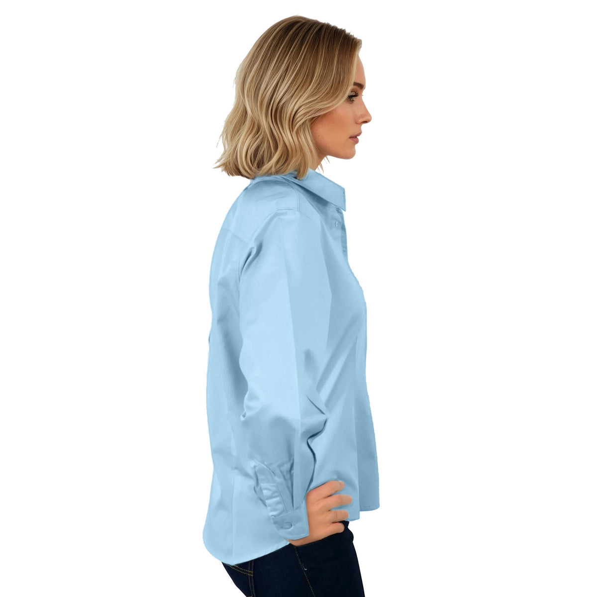 Ladies' Classic Woven Shirt Long Sleeve