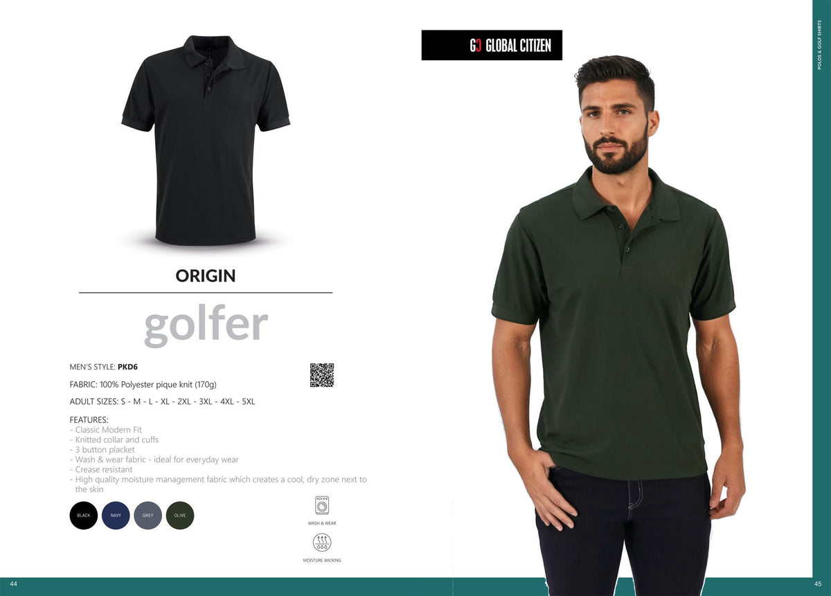 Origin Golfer - Grey