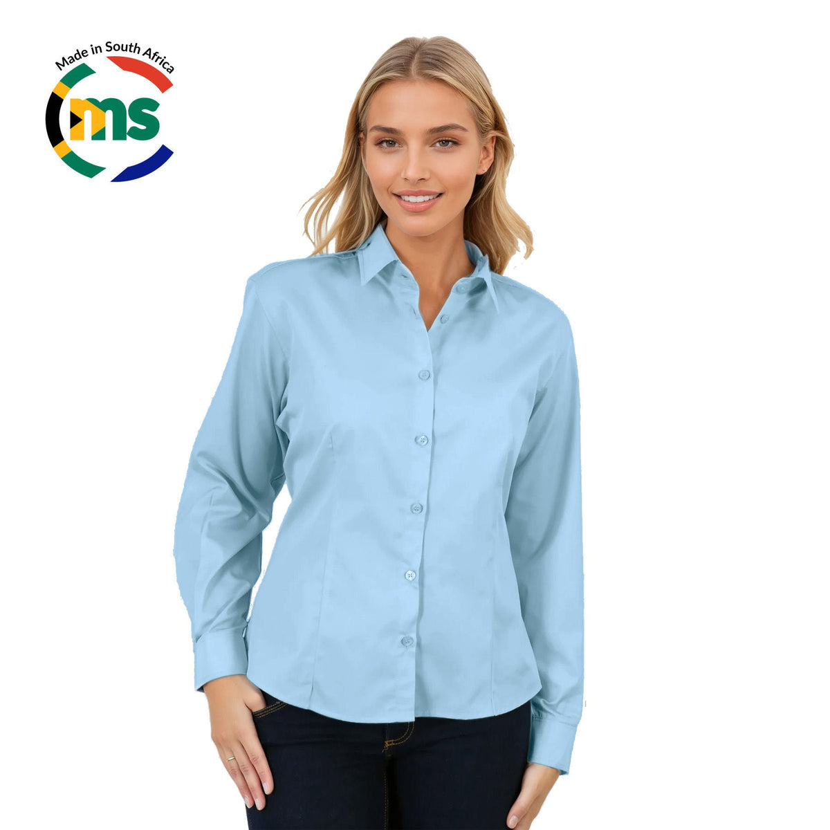 Ladies' Classic Woven Shirt Long Sleeve
