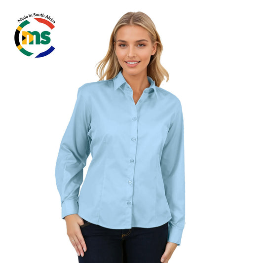 Ladies' Classic Woven Shirt Long Sleeve