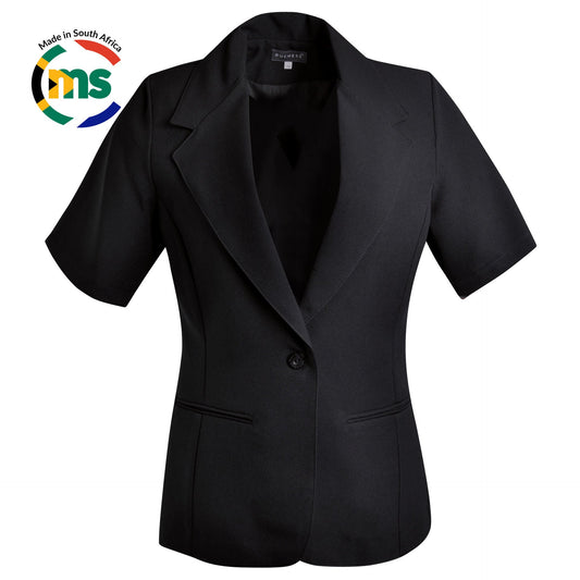 Rosa Jacket Short Sleeve - Black - End Of Range