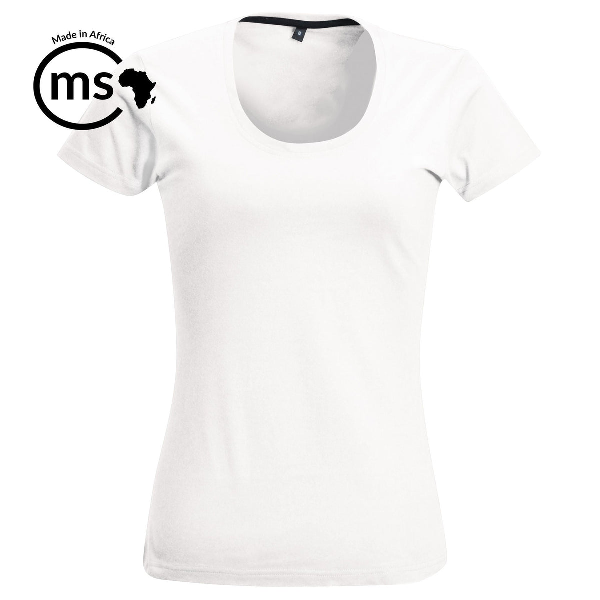 Ladies' 150g Fashion Fit T - Shirt - White - While Stocks Last