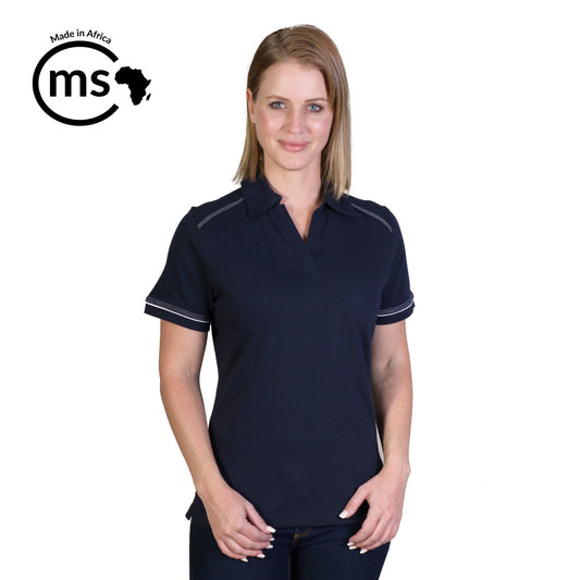 Ladies' Flat Piping Polo - While Stocks Last
