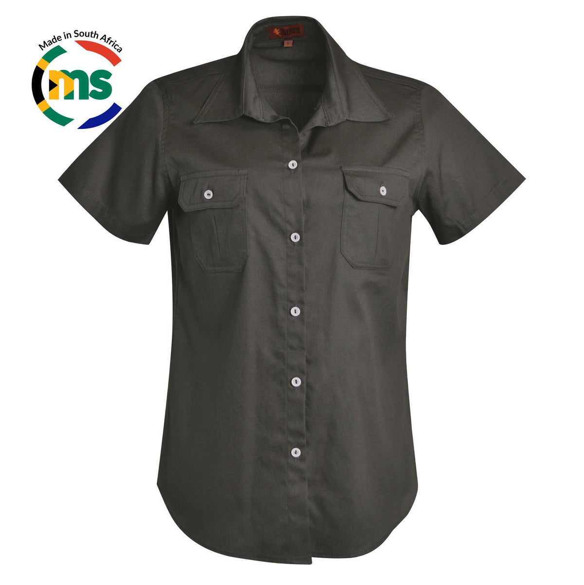 Ladies' Venture Bush Shirt - Olive Green - End Of Range