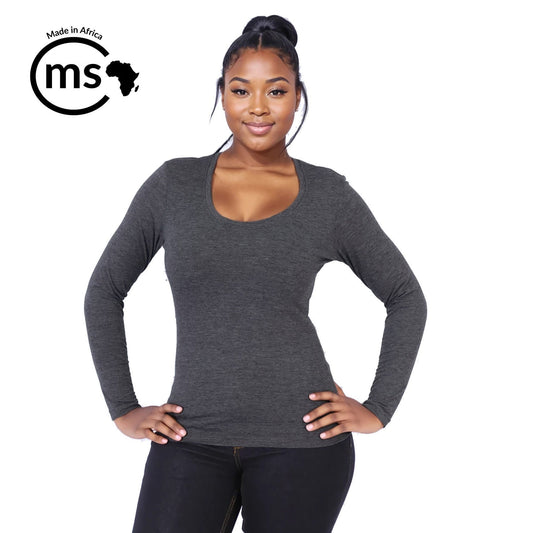 Ladies' 150g Fashion Fit T - Shirt - long sleeve