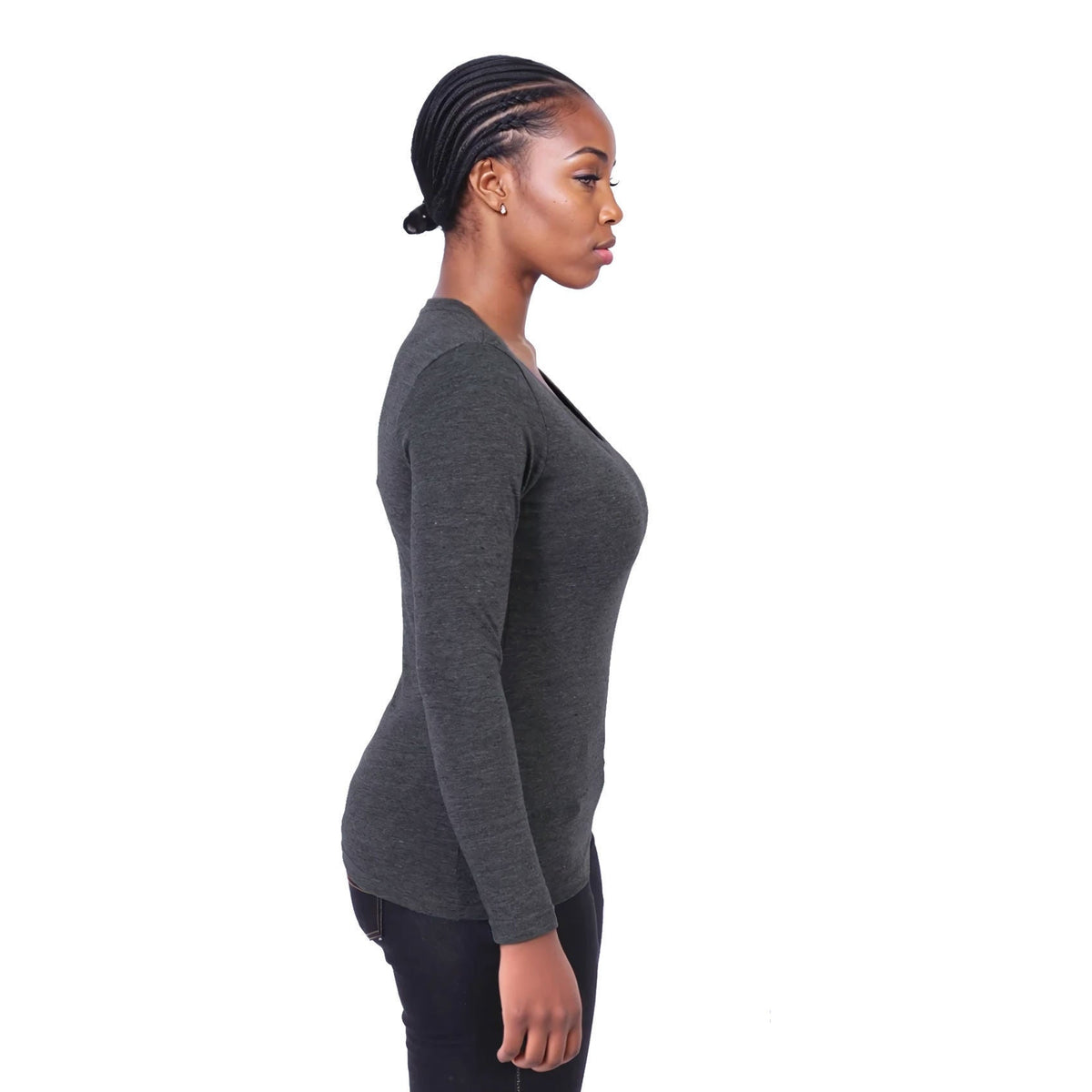 Ladies' 150g Fashion Fit T - Shirt - long sleeve