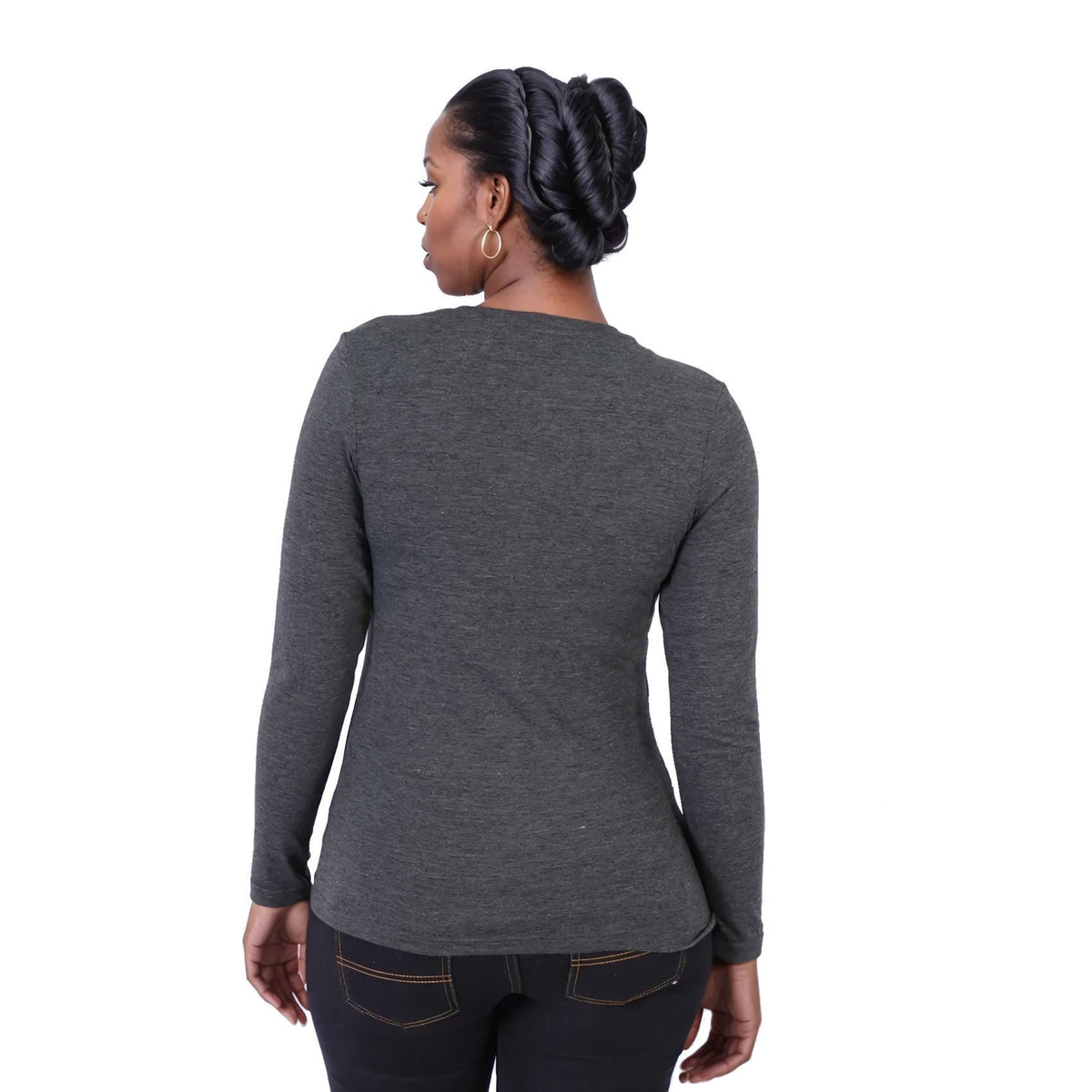 Ladies' 150g Fashion Fit T - Shirt - long sleeve