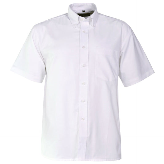 Prime Woven Shirt Short Sleeve - White - End Of Range