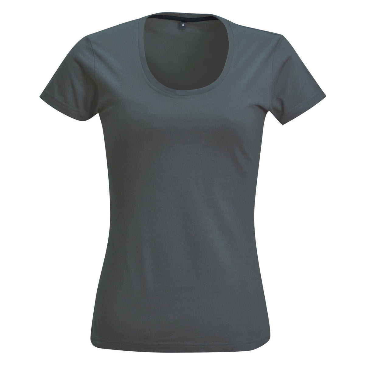Ladies' 150g Fashion Fit T - Shirt - Charcoal - End Of Range