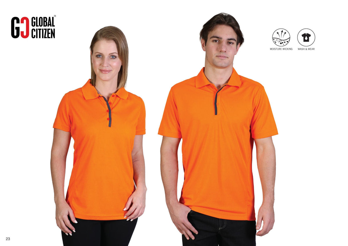Synergy Polo - Lime/Navy - End Of Range
