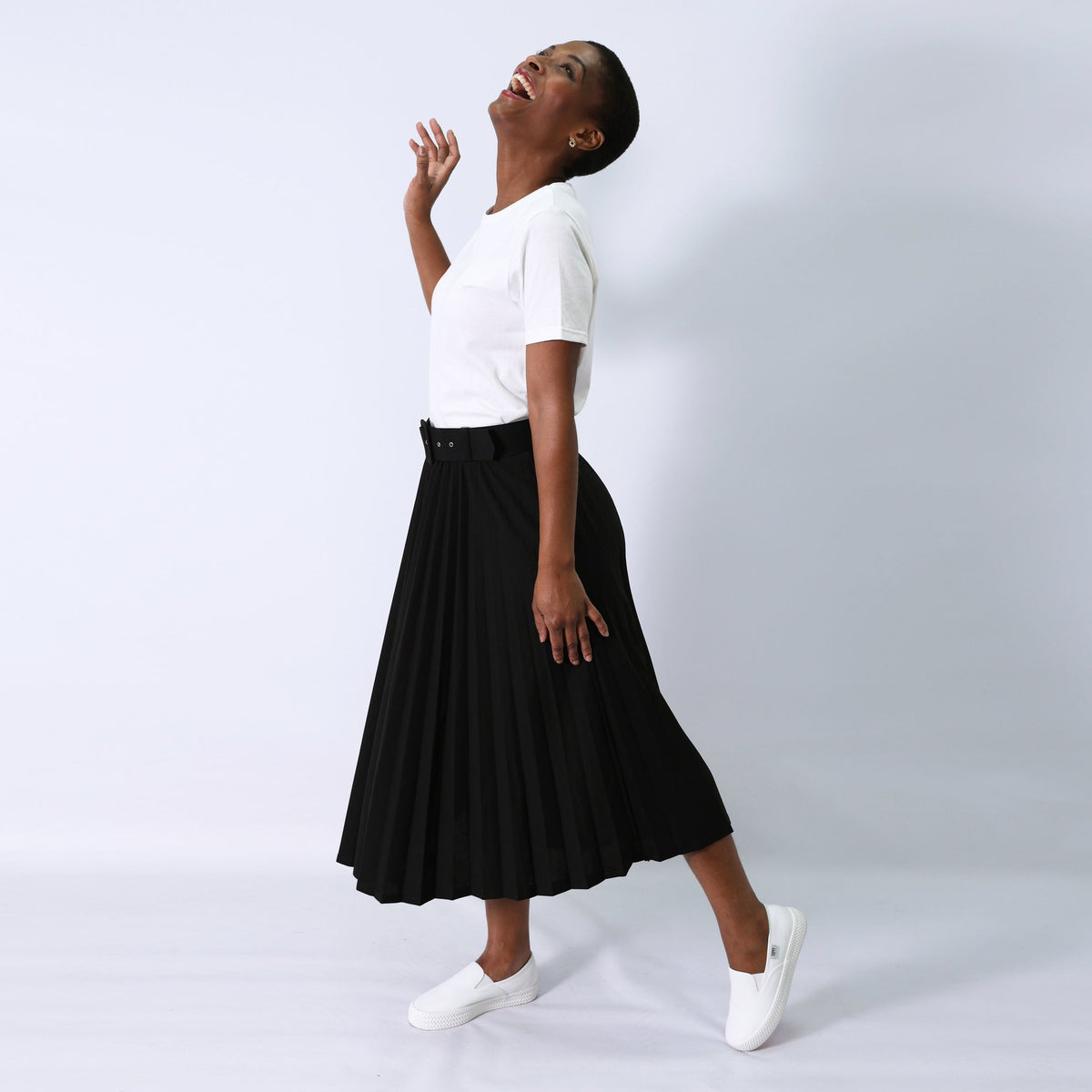 Sofia Pleated Skirt