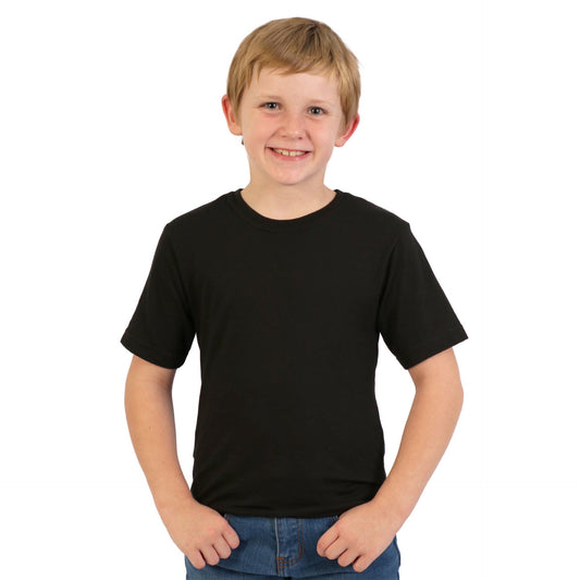 140g Urban Lifestyle Youth T - Shirt - Black - End Of Range
