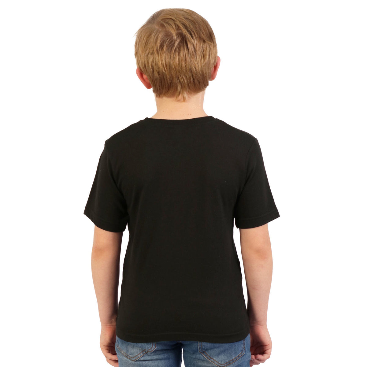 140g Urban Lifestyle Youth T - Shirt - Black - End Of Range